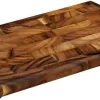 Zassenhaus Hackblock Aus Akazienholz 40 X 25 X 3 Cm 13