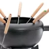 Spring Fondue-Topf Saas-Fee Aus Gusseisen 11