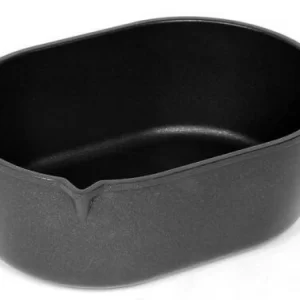 AMT Gastroguss AMT Bräter 41 X 28 Cm Aus Aluguss Für Induktion Bräterunterbau Mit Bräterdeckel 9