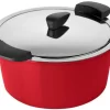 Kuhn Rikon Hotpan Servierkochtopf In Rot 14 Cm / 1 L 7