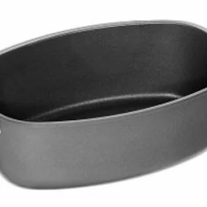 AMT Gastroguss AMT Jumbobräter 40 X 24 Cm Hoch Aus Aluguss Für Induktion Bräterunterbau Mit Sicherheitsglasdeckel 6