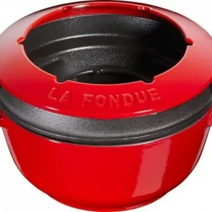 Staub Fondueset Aus Gusseisen In Kirschrot 20 Cm / 12,5 Cm / 11,6 Cm / 2,3 L 14