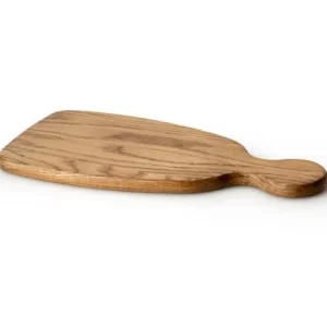 Continenta Schneidebrett Aus Eichenholz Mit Griff 34,5 X 16,5 X 1,5 Cm 9