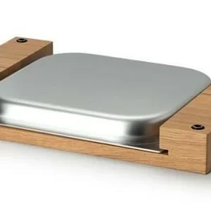 Continenta Schneidebrett Aus Eiche Mit Schublade 48 X 32,5 X 6 Cm 11