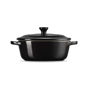 Le Creuset Mini Cocotte Oval In Schwarz 13