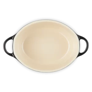 Le Creuset Mini Cocotte Oval In Schwarz 9