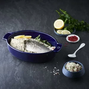 Appolia Auflaufform Oval In Blau 40 Cm Länge 11