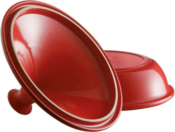 Emile Henry Tajine In Granatapfel 32 Cm/ 3,5 Liter/ 23 Cm / 20 Cm 3