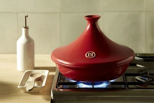 Emile Henry Tajine In Granatapfel 32 Cm/ 3,5 Liter/ 23 Cm / 20 Cm 5