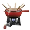 Spring Fondue-Set Saas-Fee In Rot Aus Gusseisen 13