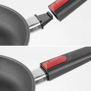 Woll Gusspfanne Titanium Nowo Induktion Eckig 26×26 Cm/ 18,5 Cm/ 7 Cm/ 50 Cm/ 2 Kg 10