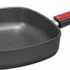 Woll Gusspfanne Titanium Nowo Induktion Eckig 24×24 Cm/ 16,5 Cm/ 7,0 Cm/ 48,0 Cm/ 1,8 Kg 14