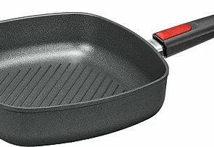 Woll Gusspfanne Titanium Nowo Induktion Eckig 24×24 Cm/ 16,5 Cm/ 7,0 Cm/ 48,0 Cm/ 1,8 Kg 8