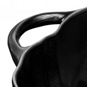 Staub Kürbis Cocotte Keramik In Schwarz 0,5 L / 16 Cm / 12,2 Cm / 10,5 Cm 13